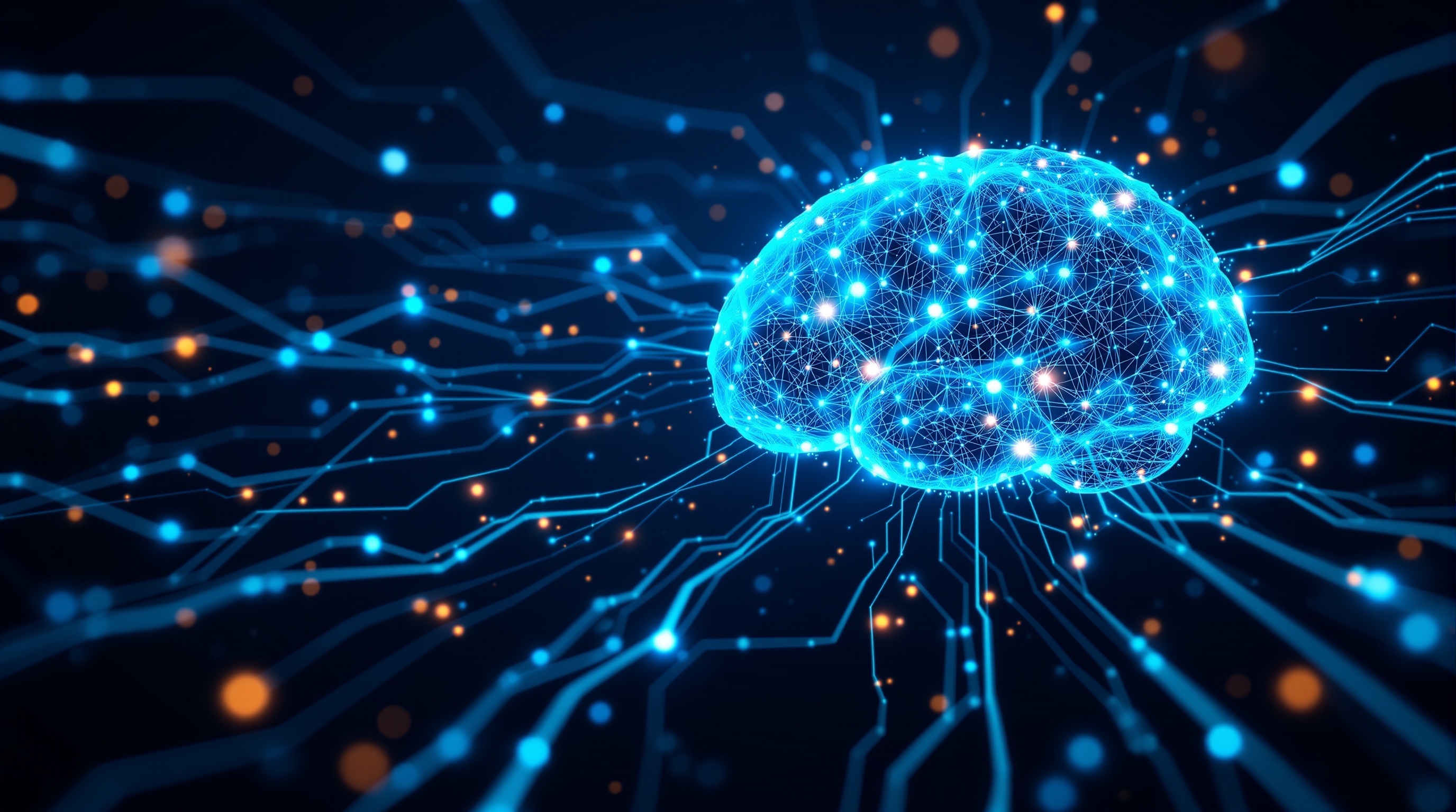 Digital Brain Network - AI Learning Visualization